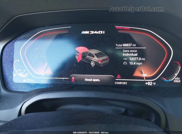 WBA5U9C05LFH42101 2020 BMW 3 SERIES Dark Blue Вид задніх сидінь