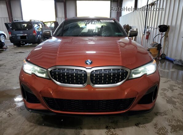 WBA5U9C05LFH72621 2020 BMW M3 Orange წინა ხედი