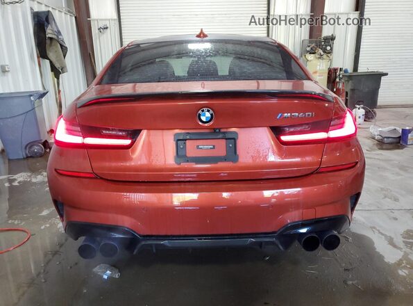 WBA5U9C05LFH72621 2020 BMW M3 Orange უკანა ხედი