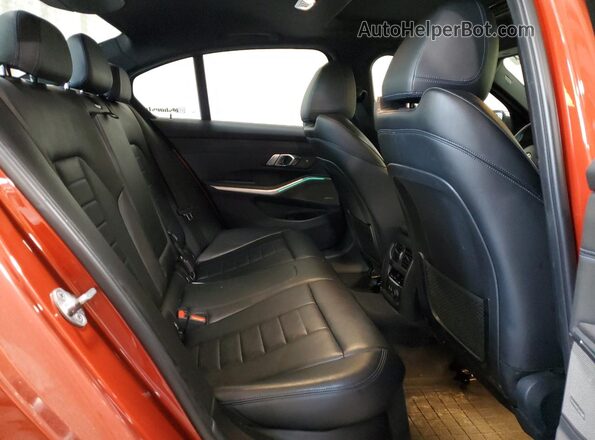WBA5U9C05LFH72621 2020 BMW M3 Orange უკანა სავარძლების ხედი