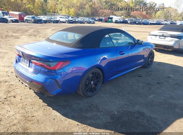 WBA63AT04PCL67881 2023 BMW M4 Dark Blue Задняя правая четверть