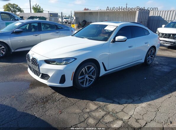 WBA63AV02NFM01762 2022 BMW 4 SERIES White Front left