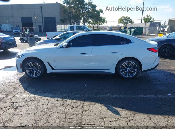 WBA63AV02NFM01762 2022 BMW 4 SERIES White 