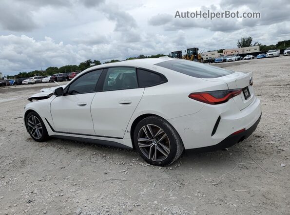 WBA63AV05NFL95584 2022 BMW 4 SERIES White Задня ліва чверть