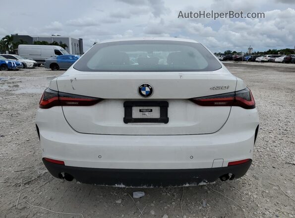 WBA63AV05NFL95584 2022 BMW 4 SERIES White Вид ззаду