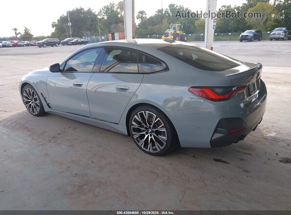 WBA63AV06NFM03305 2022 BMW 4 SERIES Gray Հետևի ձախ