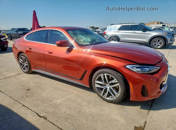 WBA63AV08PFP58012 2023 BMW 4 SERIES Orange წინა მარჯვენა