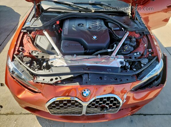 WBA63AV08PFP58012 2023 BMW 4 SERIES Orange უკანა სალონის ხედი