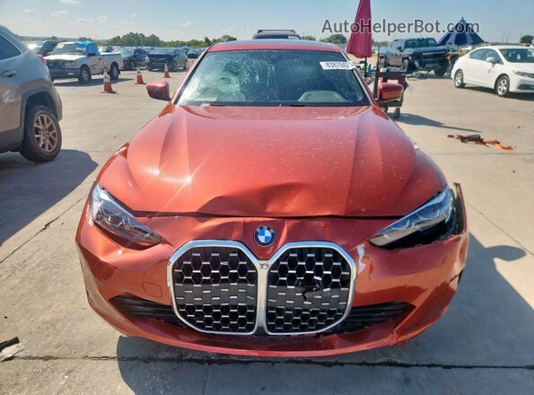 WBA63AV08PFP58012 2023 BMW 4 SERIES Orange წინა ხედი