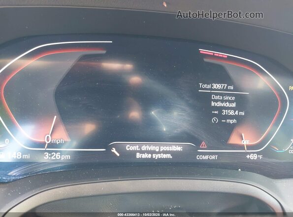 WBA63AV0XNFM77360 2022 BMW 4 SERIES Light Blue Հետևի նստատեղերի տեսք