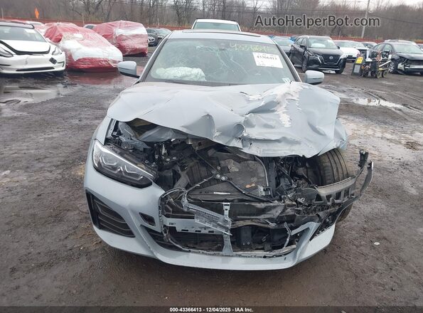 WBA63AV0XNFM77360 2022 BMW 4 SERIES Light Blue Սարքավորումների վահանակի տեսք