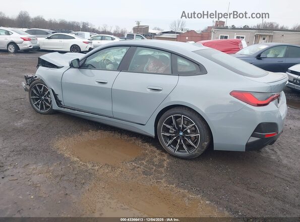 WBA63AV0XNFM77360 2022 BMW 4 SERIES Light Blue Հետևի ձախ