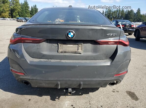 WBA63AV0XNFM94627 2022 BMW 4 SERIES Gray Rear view
