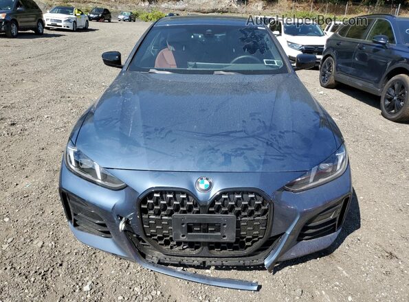 WBA63DA06SCU03566 2025 BMW 4 SERIES Blue Вид спереду