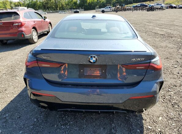 WBA63DA06SCU03566 2025 BMW 4 SERIES Blue Вид ззаду