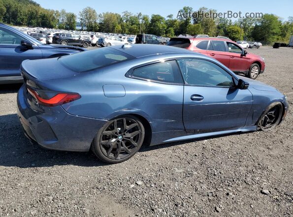 WBA63DA06SCU03566 2025 BMW 4 SERIES Blue Задня права чверть
