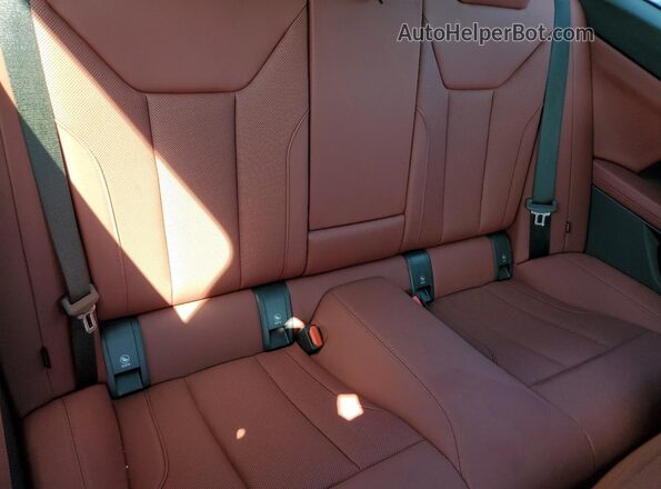 WBA63DA06SCU03566 2025 BMW 4 SERIES Blue Вид задніх сидінь
