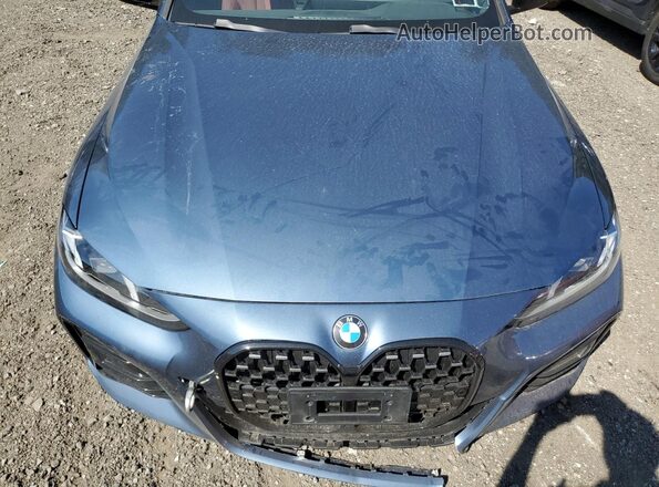 WBA63DA06SCU03566 2025 BMW 4 SERIES Blue Вид задньої частини салону