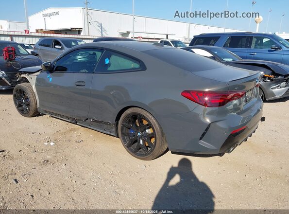 WBA63DA06TCV56188 2026 BMW 4 SERIES Серый Задняя левая четверть