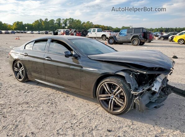 WBA6D0C53JG852998 2018 BMW 6 SERIES Black წინა მარჯვენა