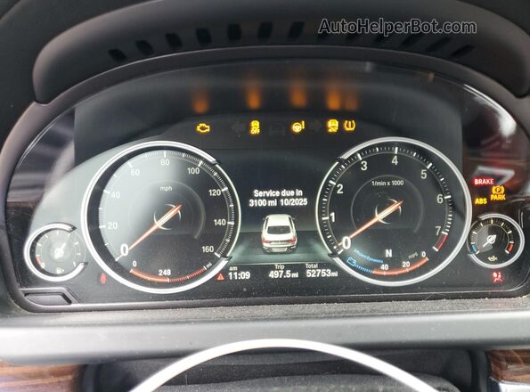 WBA6D0C56JG853014 2018 BMW 6 SERIES Gray Սարքավորումների վահանակի տեսք