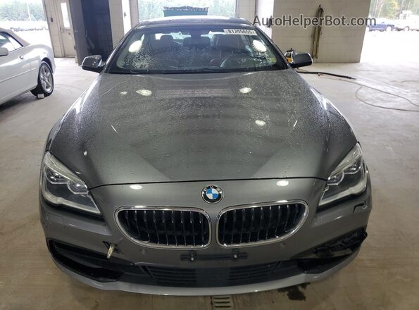 WBA6D0C56JG853014 2018 BMW 6 SERIES Gray Դիմացի տեսք