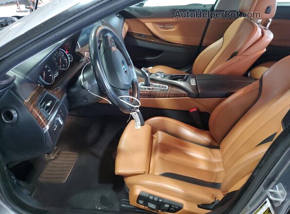 WBA6D0C56JG853014 2018 BMW 6 SERIES Gray Սալոնի դիմացի տեսք