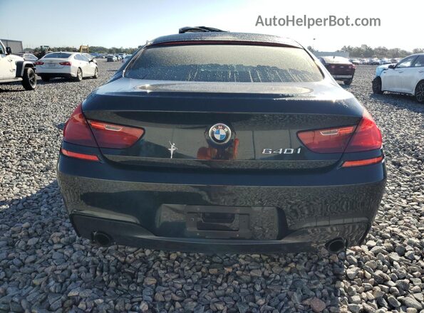 WBA6D0C57KG853119 2019 BMW 6 SERIES Black Вид ззаду