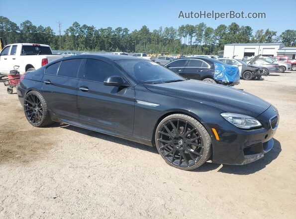 WBA6D2C54GGT66267 2016 BMW 6 SERIES Black წინა მარჯვენა