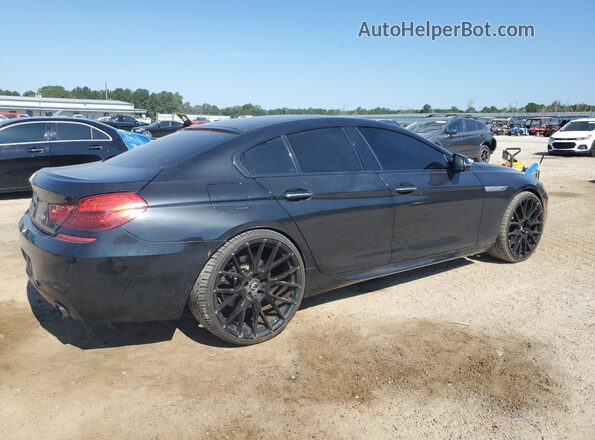 WBA6D2C54GGT66267 2016 BMW 6 SERIES Black უკანა მარჯვენა