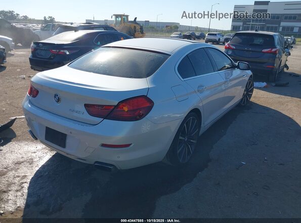 WBA6D4C50GD977359 2016 BMW 6 SERIES White უკანა მარჯვენა