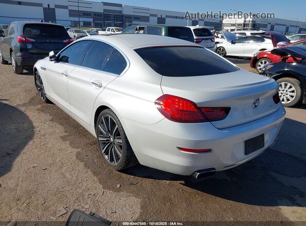 WBA6D4C50GD977359 2016 BMW 6 SERIES White უკანა მარცხენა