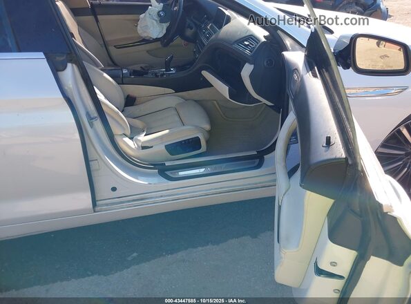 WBA6D4C50GD977359 2016 BMW 6 SERIES White წინა სალონის ხედი