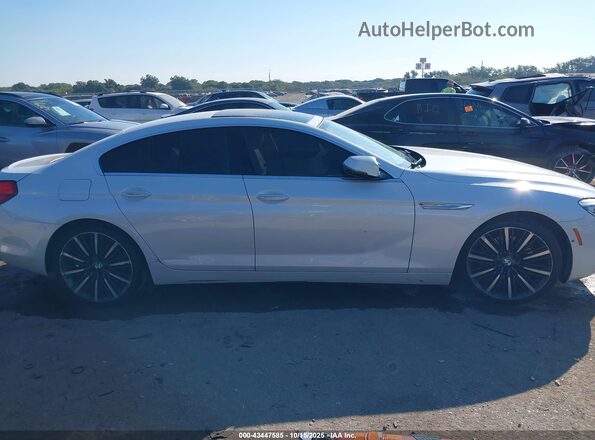 WBA6D4C50GD977359 2016 BMW 6 SERIES White უკანა სალონის ხედი