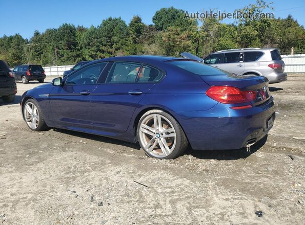 WBA6D6C53GGF94786 2016 BMW 6 SERIES Blue უკანა მარცხენა