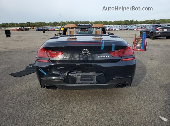 WBA6F7C54HD930896 2017 BMW 6 SERIES Black უკანა ხედი