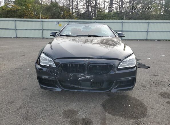 WBA6F7C54HD930896 2017 BMW 6 SERIES Black წინა ხედი