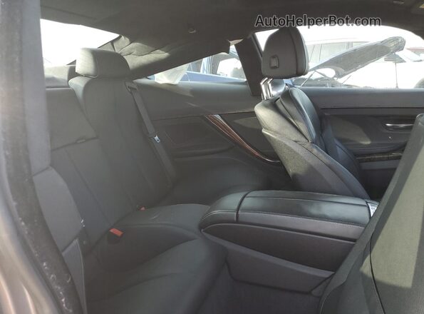 WBA6H1C3XHD933145 2017 BMW 6 SERIES Gray უკანა სავარძლების ხედი