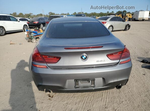 WBA6H1C3XHD933145 2017 BMW 6 SERIES Gray უკანა ხედი