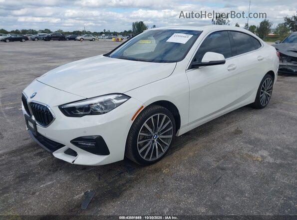 WBA73AK01M7H34524 2021 BMW 2 SERIES White Przód lewy