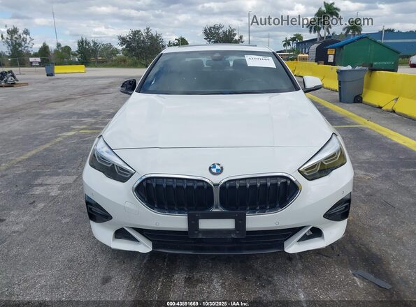 WBA73AK01M7H34524 2021 BMW 2 SERIES White Widok zestawu wskaźników