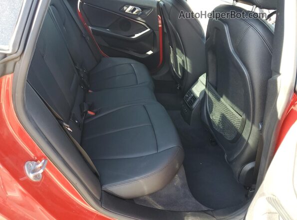 WBA73AK02L7F92439 2020 BMW 2 SERIES Red Rear seats view