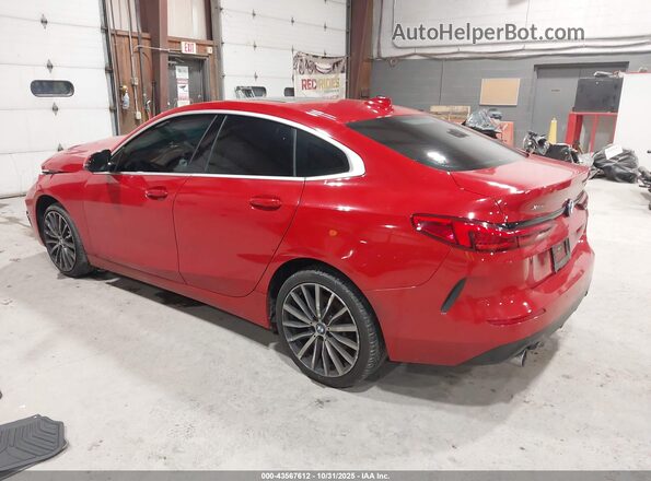 WBA73AK06M7G71100 2021 BMW 2 SERIES Red Հետևի ձախ