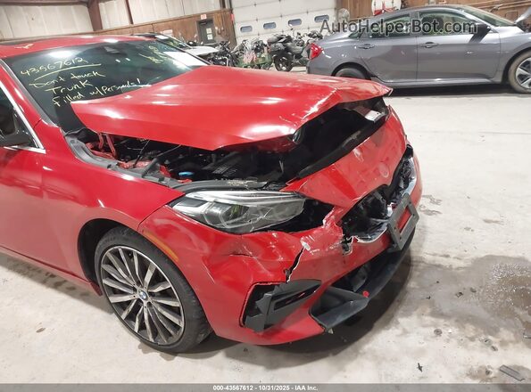 WBA73AK06M7G71100 2021 BMW 2 SERIES Red Դիմացի տեսք