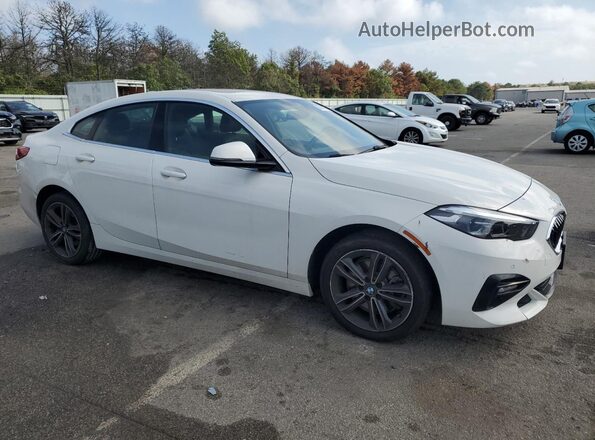 WBA73AK08M7H43172 2021 BMW 2 SERIES White Delantero derecho