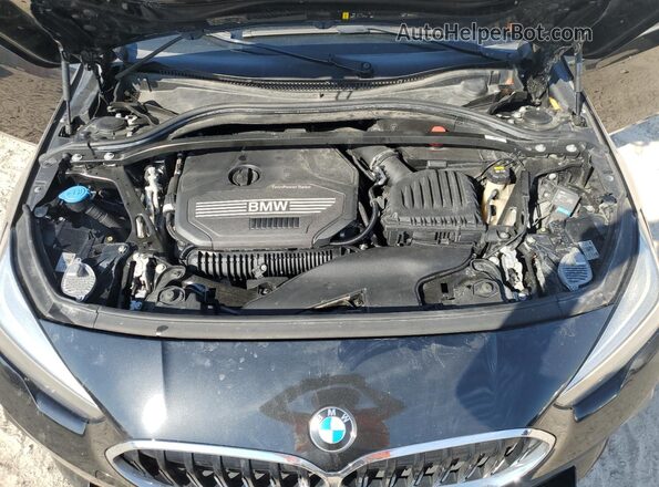 WBA73AK0XM7G97196 2021 BMW 2 SERIES Black Widok wnętrza z tyłu