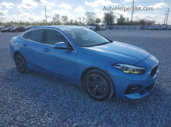 WBA73AK0XM7H56456 2021 BMW 2 SERIES Blue წინა მარჯვენა