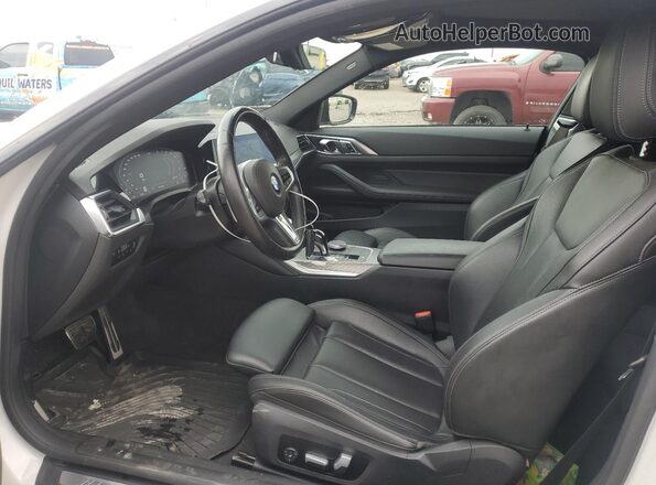 WBA73AP00PCM13379 2023 BMW 4 SERIES White Vista interior delantera