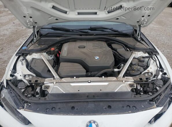 WBA73AP00PCM13379 2023 BMW 4 SERIES White Vista interior trasera