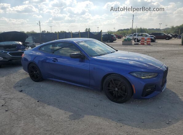 WBA73AP00RCP96792 2024 BMW 4 SERIES Blue წინა მარჯვენა
